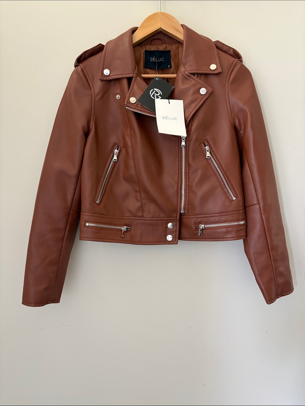Rocket Moto Vegan Leather Jacket